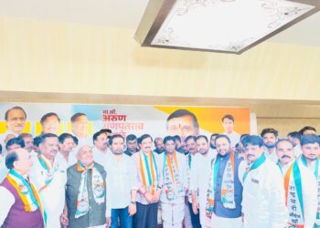 उद्योजक नजीब शेख यांचा प्रदेशाध्यक्ष तटकरे यांच्या उपस्थितीत राष्ट्रवादी जंगी प्रवेश