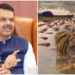 ओला दुष्काळाच्या सर्व सवलती लागू; मुख्यमंत्री देवेंद्र फडणवीस यांची घोषणा