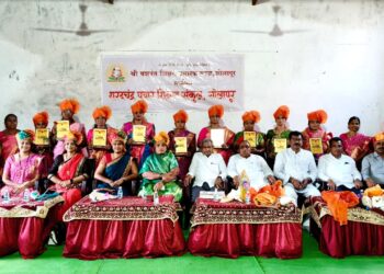 शरदचंद्र पवार प्रशालेत नवदुर्गा सन्मान सोहळा संपन्न