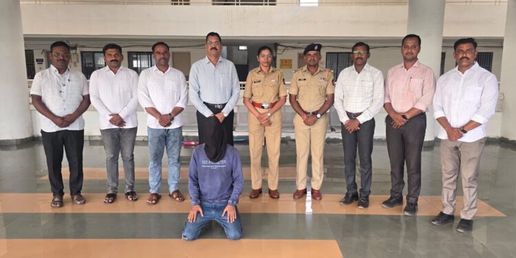 शहर गुन्हे शाखेकडून 1 लाख किंमतीचा अंमली पदार्थ जप्त..