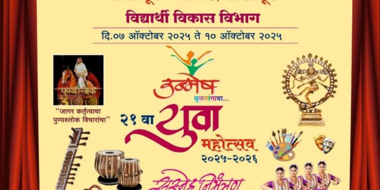 मंगळवारपासून सांगोला महाविद्यालयात रंगणार युवा महोत्सव ;डॉ. केदारनाथ काळवणे यांनी दिली माहिती..!