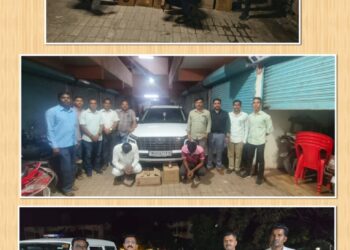 राज्य उत्पादन शुल्क विभागाने 90 लाखाचा मुद्देमाल केला जप्त