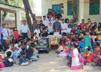 लहान मुलं ही देवाघरची फुलं ; लोकराजा फाऊंडेशन केला बालदिन साजरा…!