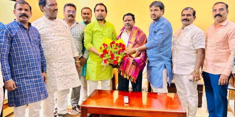 राष्ट्रवादी काँग्रेस पार्टी च्या सहसंपर्कमंत्री पदी अण्णा बनसोडे यांची नियुक्ती