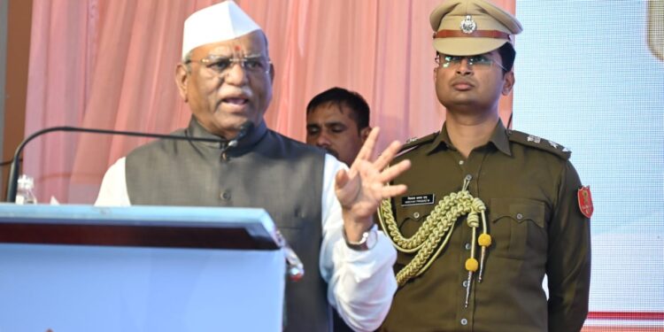 शालेय जीवनापासून समाज सुधारण्याचे कार्य झाले पाहिजे – राज्यपाल हरीभाऊ बागडे