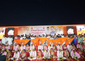 स्वर्गीय विष्णुपंत कोठे प्रतिष्ठान सामुदायिक विवाह सोहळा संप्पन्न..!