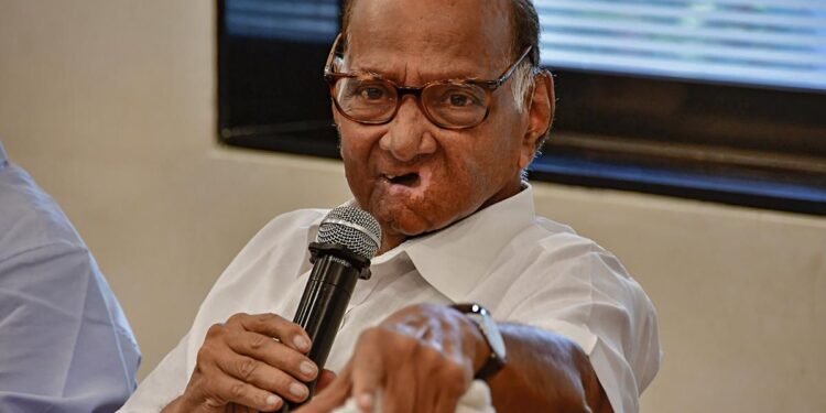 बिहार निवडणुकीत महिलांना 10 हजार वाटल्याने NDA चा विजय; शरद पवार यांचा दावा