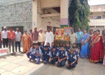 कुचन प्रशालेचा 82 वा वर्धापन दिन उत्साहात साजरा..!