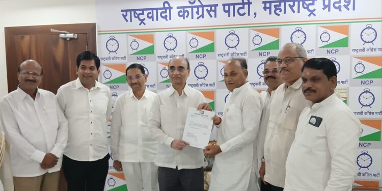 राष्ट्रवादीच्या प्रदेशाध्यक्षांनी केली आनंद मुस्तारे यांची प्रदेश चिटणीस पदी निवड.. !