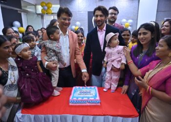 शोभा नर्सिंग होमच्या टेस्ट बेबी सेंटर मध्ये जन्मली पाच हजार बालके.