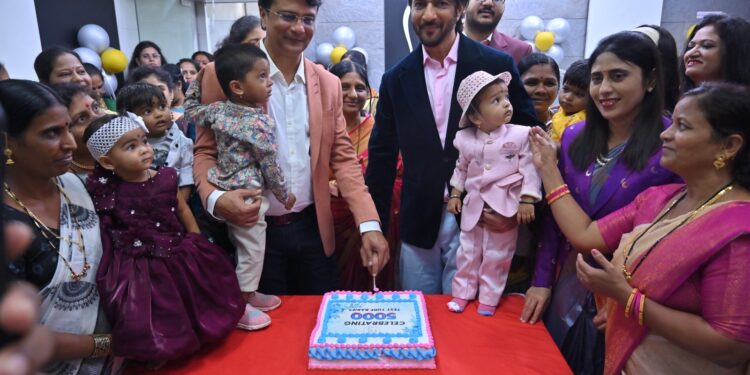 शोभा नर्सिंग होमच्या टेस्ट बेबी सेंटर मध्ये जन्मली पाच हजार बालके.