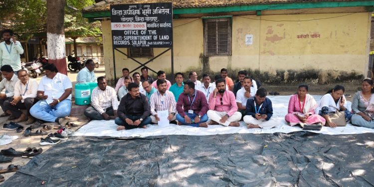 उपजिल्हाधिकारी पासून ते महसूल कर्मचारी गेले संपावर…