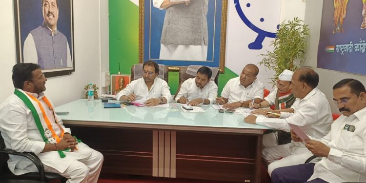 उमेदवारांच्या मुलाखती घेणारे राष्ट्रवादीचे खरटमल यांनी दिले राजीनामा..”