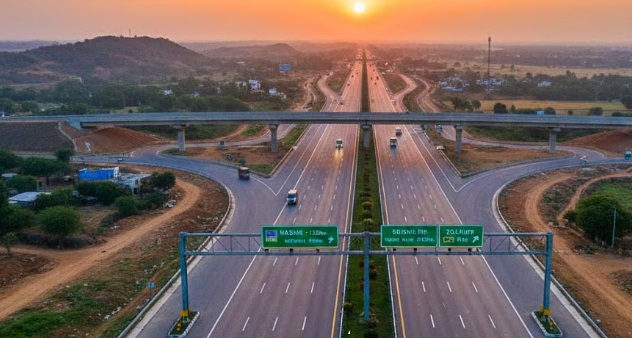 नाशिक-सोलापूर ‘सहा पदरी’ महामार्गाला केंद्राची मंजुरी