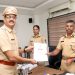 पोलीस आयुक्त एम राजकुमार यांचा हस्ते पोलीस निरीक्षक अरविंद माने प्रशस्तीपत्र’ देऊन सन्मान..!