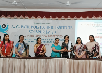 ए. जी. पाटील महाविद्यालयात मराठी भाषा संवर्धन पंधरवडा साजरा