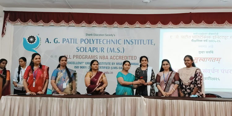 ए. जी. पाटील महाविद्यालयात मराठी भाषा संवर्धन पंधरवडा साजरा