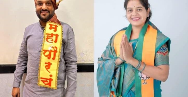 महापौरपदी विनायक कोंड्याल तर उपमहापौर पदी ज्ञानेश्वरी देवकर यांची निवड..