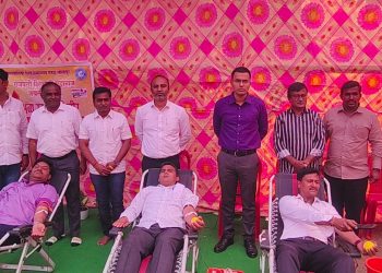 शिवजयंती निमित्त महापालिकेतील रक्तदान शिबिरास उत्स्फूर्त प्रतिसाद