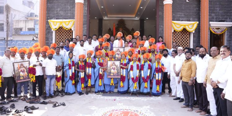 शिवजन्मोत्सव मध्यवर्ती महामंडळातर्फे शिवजयंती उत्सवाला प्रारंभ ..!