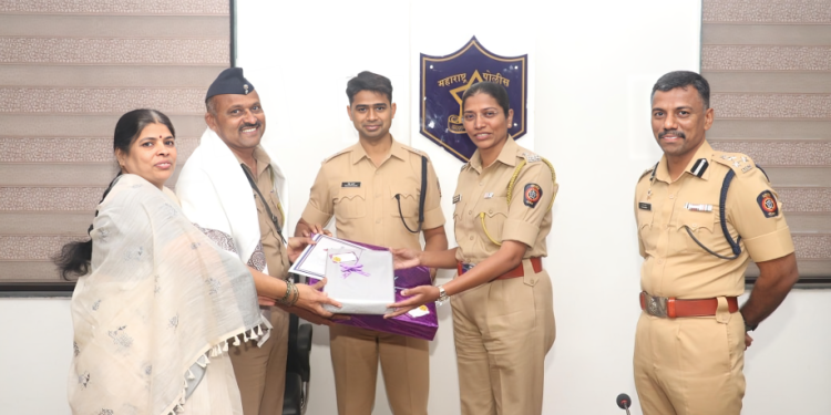 पोलीस आयुक्तालयातील सेवानिवृत्त पोलीस अधिकाऱ्यांचा निरोप संभारम संपन्न