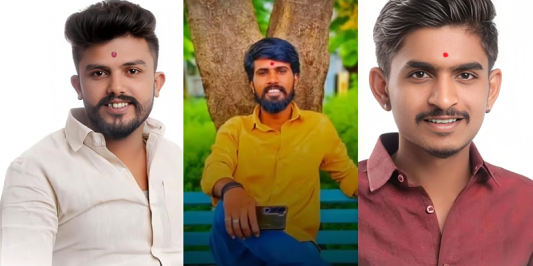 रुपाभवानी जवळ तीन मित्रांचा भीषण अपघात ; तिघांचा जागीच मृत्यू