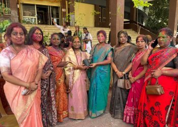 महापालिकेत इको-फ्रेंडली रंगपंचमी उत्साहात साजरी