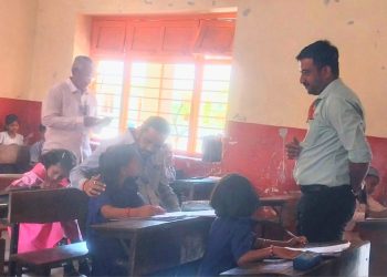 आठ हजार मुलांनी दिली प्रज्ञाशोध परीक्षा;इंद्रजीत पवार यांनी दिल्या परीक्षा केंद्रांना भेटी