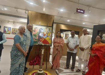 सोलापुरातील झपुर्झा आर्ट गॅलरीत झाला शुभारंभ