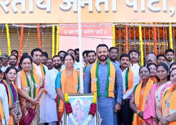 ‘४६ वर्षे समर्पणाची, ४६ वर्षे भाजपची’; आमदार देवेंद्र कोठे यांच्या उपस्थितीत भाजप स्थापना दिन उत्साहात साजरा