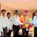 शिक्षणाधिकारी सचिन जगताप यांच्याकडून सभापती केदार यांचा सत्कार; जिल्ह्यातील कोणत्याही शिक्षकांची कामे आडता कामा नये..