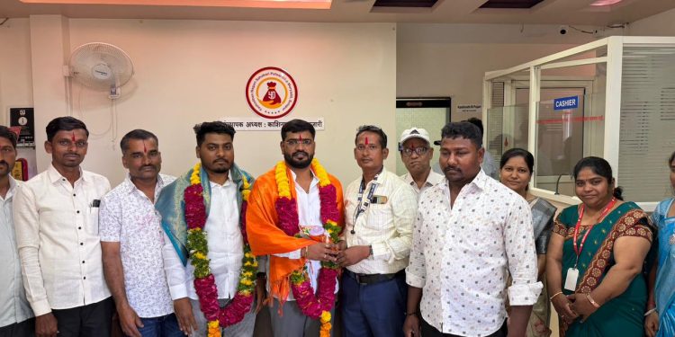 यशोधन पतसंस्थेच्या चेअरमनपदी काशिनाथ पुजारी यांची निवड