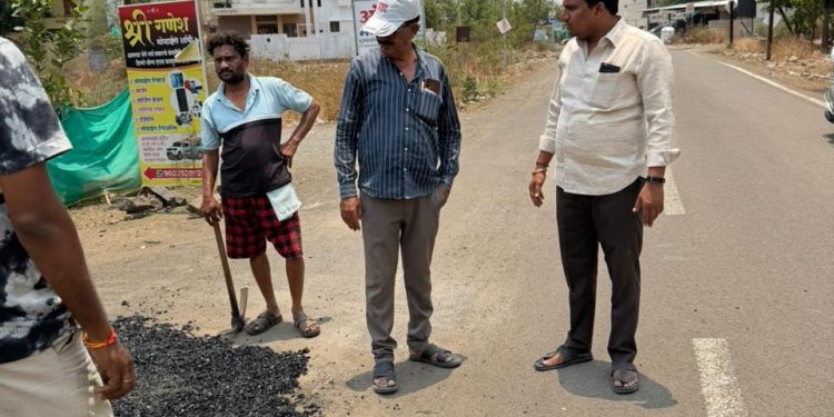जुळे सोलापूर लवकरच खड्डेमुक्त होणार; नगरसेवक दीपक जमादार
