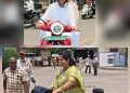 पर्यावरणपूरक संदेश देत महापौरसह उपमहापौर ई-बाईकवरून महापालिकेत दाखल