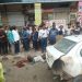 सहारा गन हाऊससमोर गंधक भरलेल्या काडतुसांचा भीषण स्फोट
