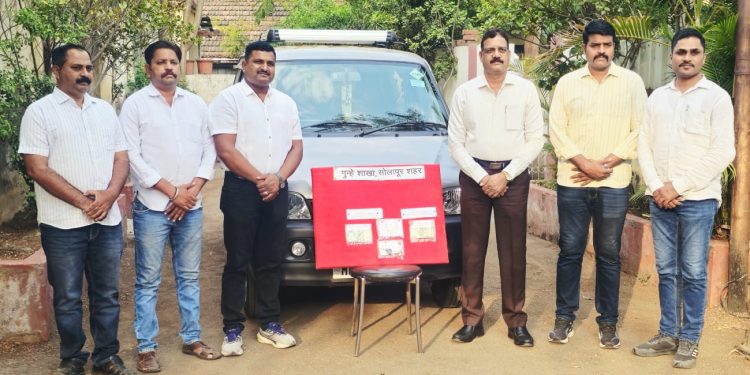 सोलापूर शहरात रात्रीच्या घरफोड्यांचा पर्दाफाश!