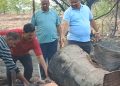 मुळेगाव तांड्यावर पोलिसांचा धडक छापा; ७.४७ लाखांचा हातभट्टी साहित्याचा नाश