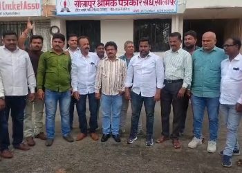 “धमकीच्या आरोपानंतर पत्रकार संघटना आक्रमक; कारवाईसाठी जोरदार आंदोलन”