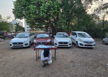 सीसीटीव्हीच्या धाग्याने तेलंगणात गाठले कारचोर; १५ लाखांचा मुद्देमाल जप्त