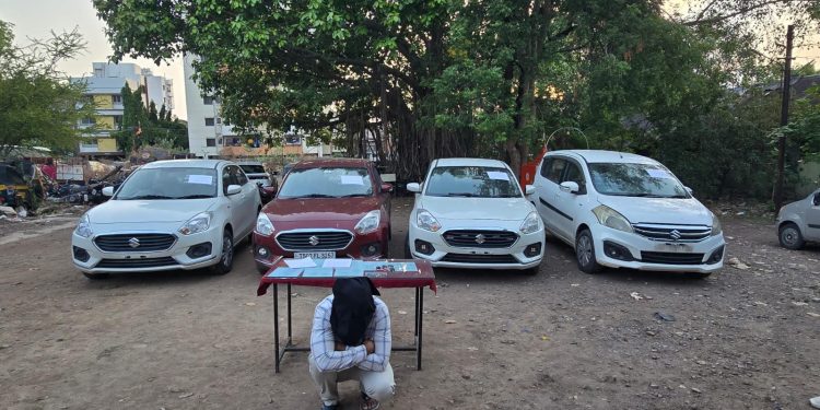 सीसीटीव्हीच्या धाग्याने तेलंगणात गाठले कारचोर; १५ लाखांचा मुद्देमाल जप्त