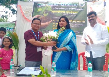 खासदार ज्योती वाघमारे यांची उपस्थिती ; ‘हरित सोलापूर’साठी ५०० वृक्ष लागवडीचा संकल्प