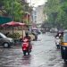 सोलापूर शहरात सलग तिसऱ्या दिवशी रिमझिम पावसाची हजेरी