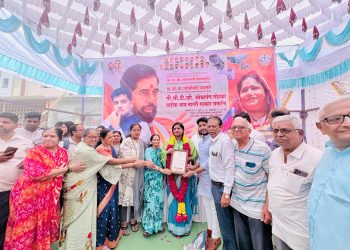 सिव्हिल लाईन्समध्ये CCTV लोकार्पण; खासदार ज्योती वाघमारे यांचा नागरी सत्कार
