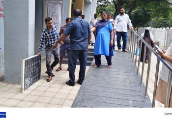दाराशा रुग्णालयातील प्रकार; भरदिवसा सोलर पॅनल चोरीचा प्रयत्न