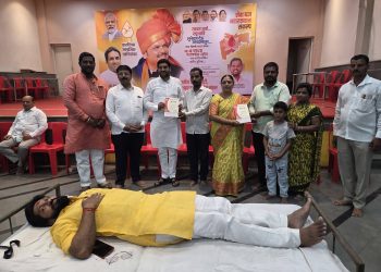 मुख्यमंत्र्यांच्या वाढदिवसानिमित्त मध्य मतदारसंघात विक्रमी रक्तदान