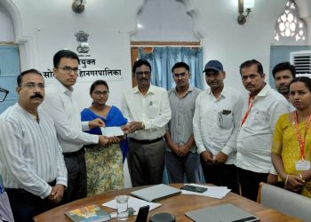 महापालिका शिक्षण मंडळातील अधिकारी, कर्मचारी व शिक्षकांचा स्तुत्य उपक्रम