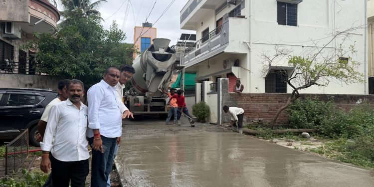 आमदार निधीचा विकास ‘ऑन ग्राऊंड’;  नगरसेवक दीपक जमादार यांच्या कामाची पोच पावती..!