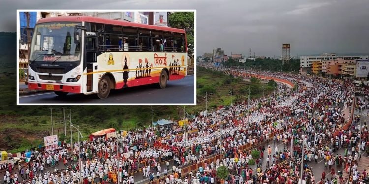 आषाढी वारीत ‘लालपरी’ची विक्रमी सेवा; ९.२४ लाख भाविकांचा सुरक्षित प्रवास