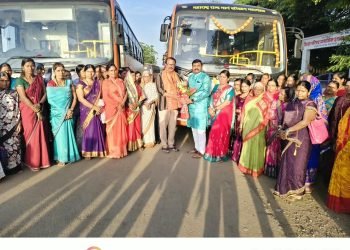 माने’ यांच्या वाढदिवसाला भक्तीची किनार ; २५० महिलांची तीर्थयात्रा