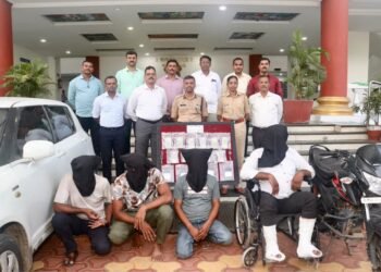 ‘पैसे डबल’चा सापळा ; चौघे २४ तासांत जेरबंद शहर गुन्हे शाखेची कारवाई